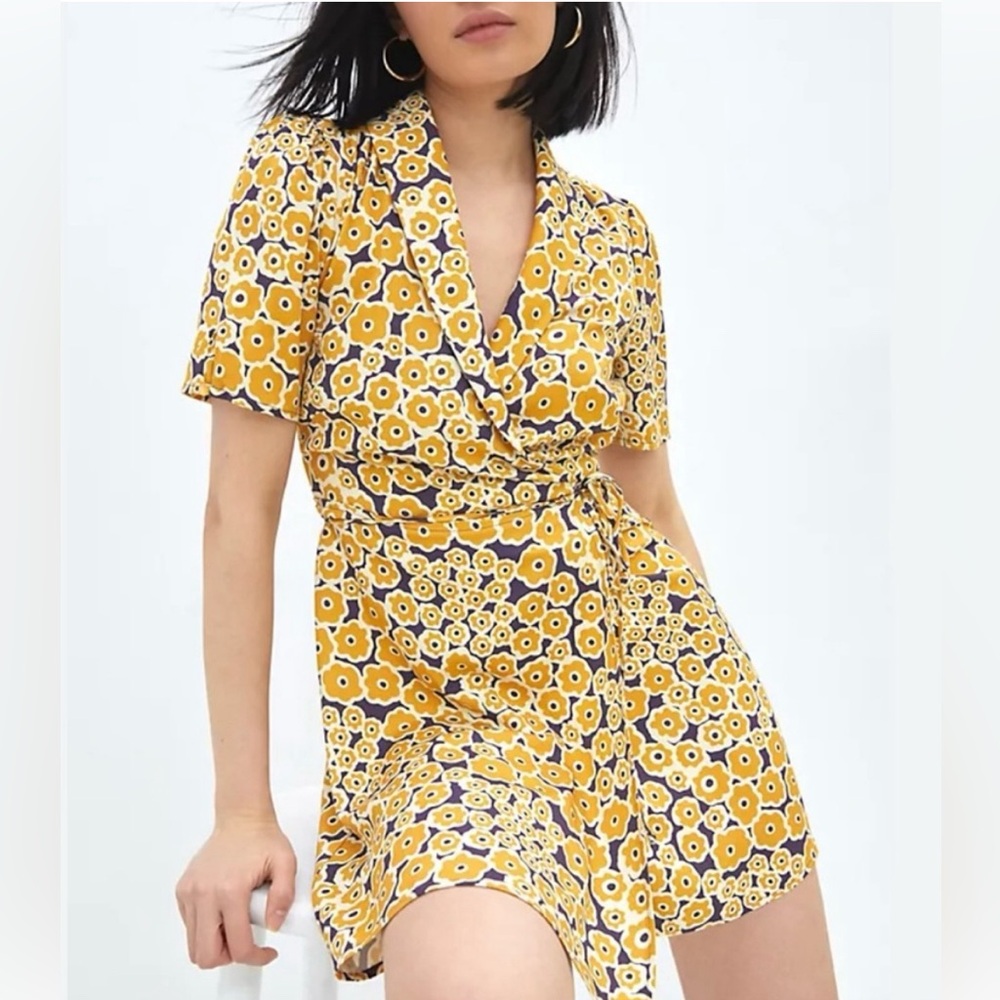 Corey Lynn Calter Anthropologie wrap floral dress - New with tags